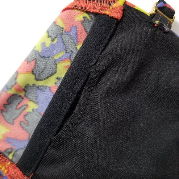 Victoria's Secret bikini top Large halter strapless bandeau abstract print beach - Picture 13 of 15